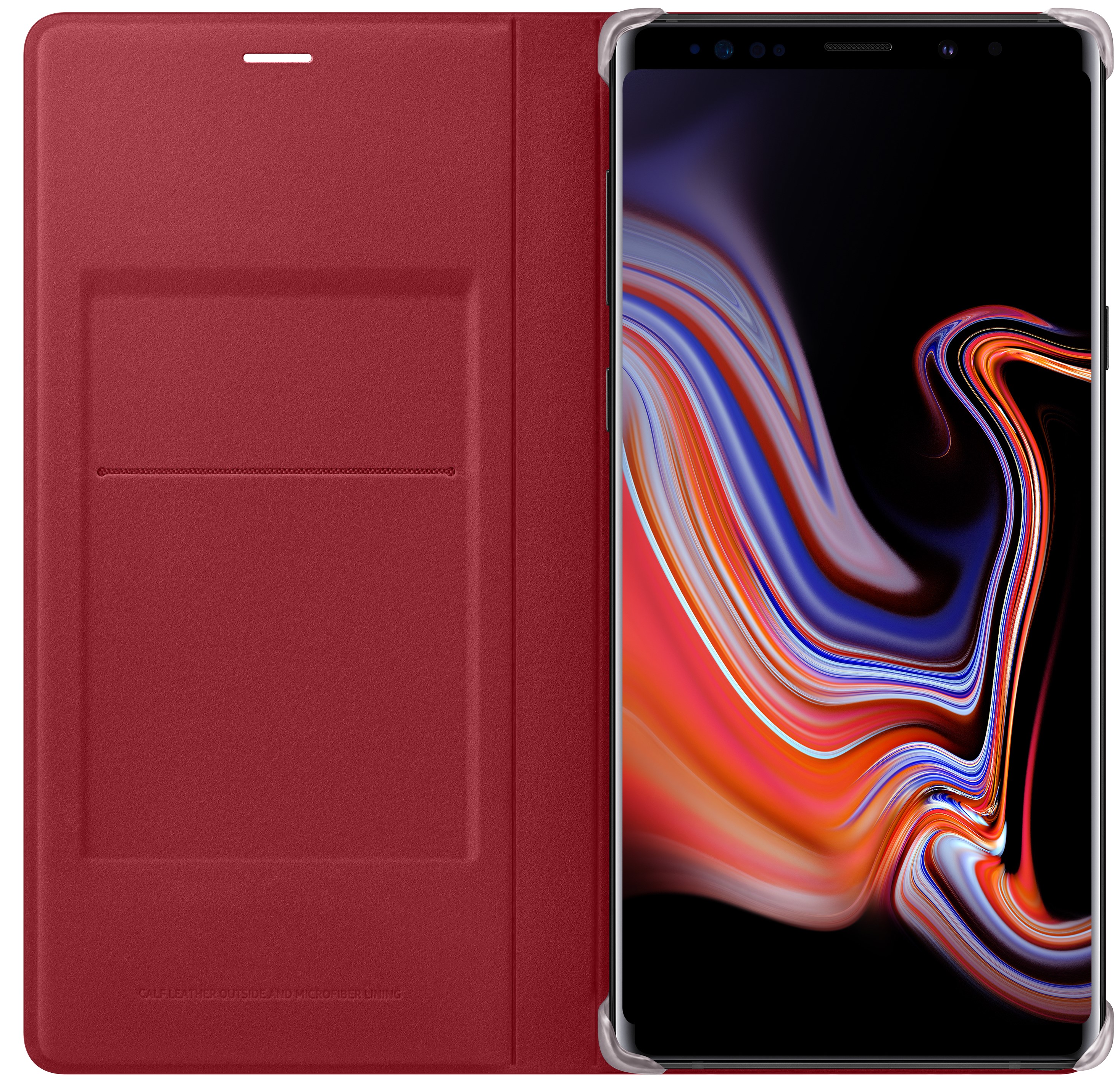 Чехол-книжка Samsung для Galaxy Note 9 EF-WN960LREGRU Wallet Cover Crown  red: технические характеристики и описание – Интернет – магазин МТС