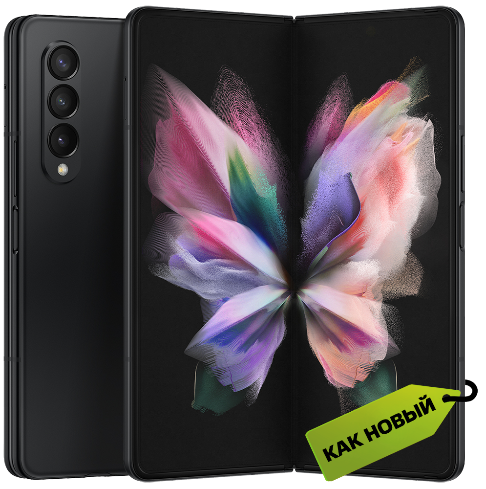 

Смартфон Samsung, Galaxy Z Fold3 12/256Gb Черный «Как новый»