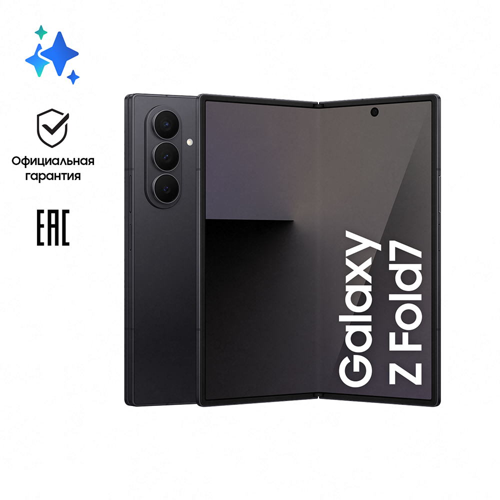

Смартфон Samsung, Galaxy Z Fold7 16Гб/1 Тб 5G Dual sim Черный (F966B)