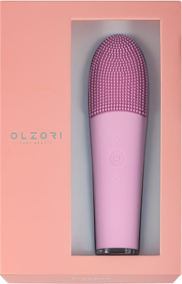 Щетка-вибромассажер для лица OLZORI F-CLean Розовая 7000-5106 - фото 6