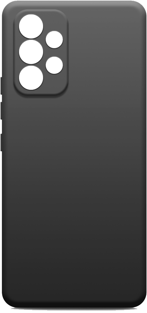 Чехол-накладка Borasco Samsung Galaxy A23 Microfiber Черный чехол накладка borasco samsung galaxy a73 microfiber черный