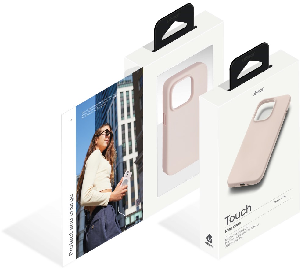 Чехол-накладка uBear Touch Mag Case для iPhone 14 Pro MagSafe Розовый (CS203LR61PTH-I22M) 0319-0612 Touch Mag Case для iPhone 14 Pro MagSafe Розовый (CS203LR61PTH-I22M) - фото 9