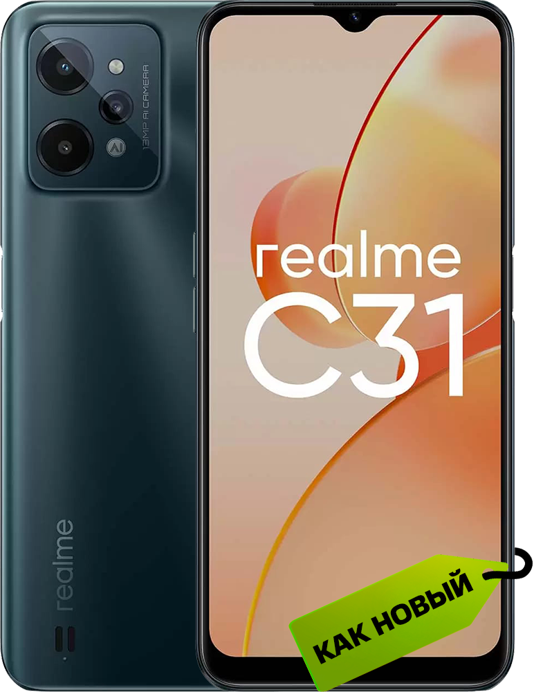 

Смартфон realme, C31 4/64 Гб Зеленый "Как новый"