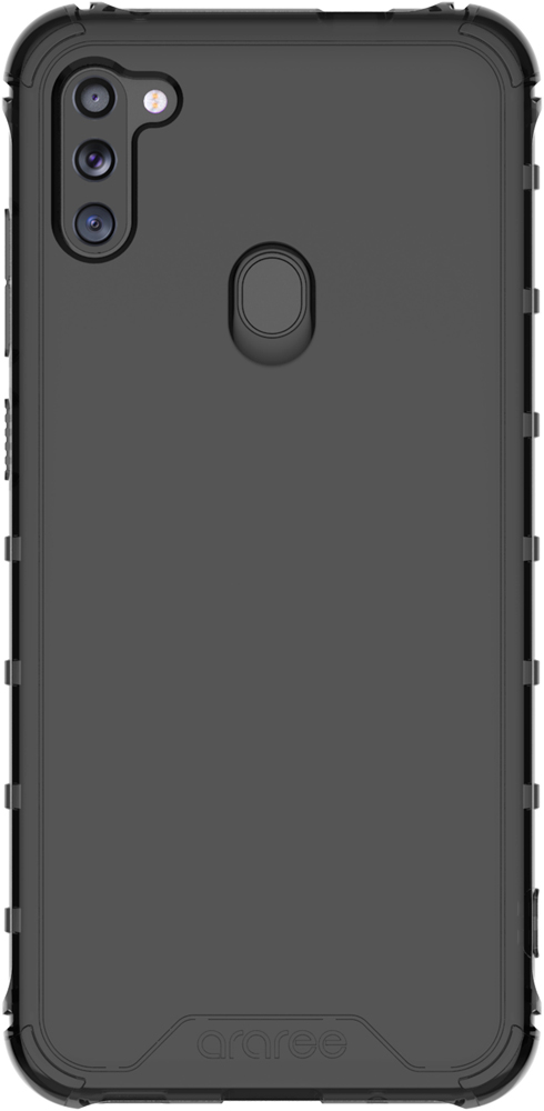 

Клип-кейс Araree, M cover Samsung Galaxy M11 Black (GP-FPM115KDABR)