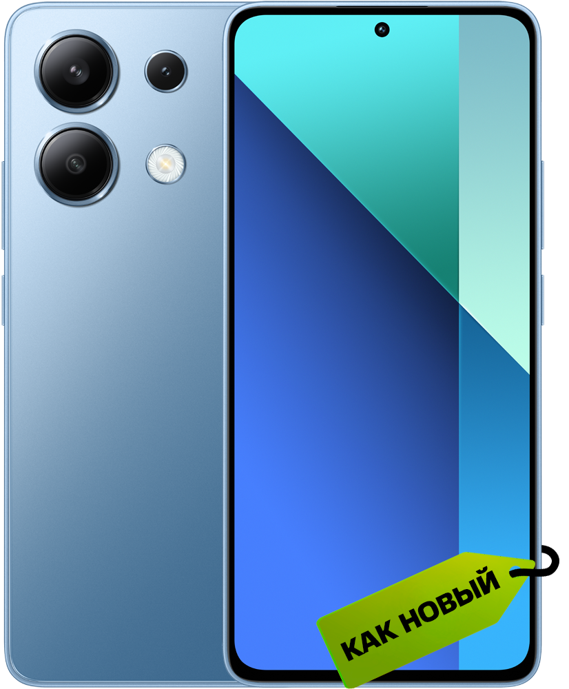 Xiaomi Redmi Note 13 8/256 Гб Синий лед "Как новый"