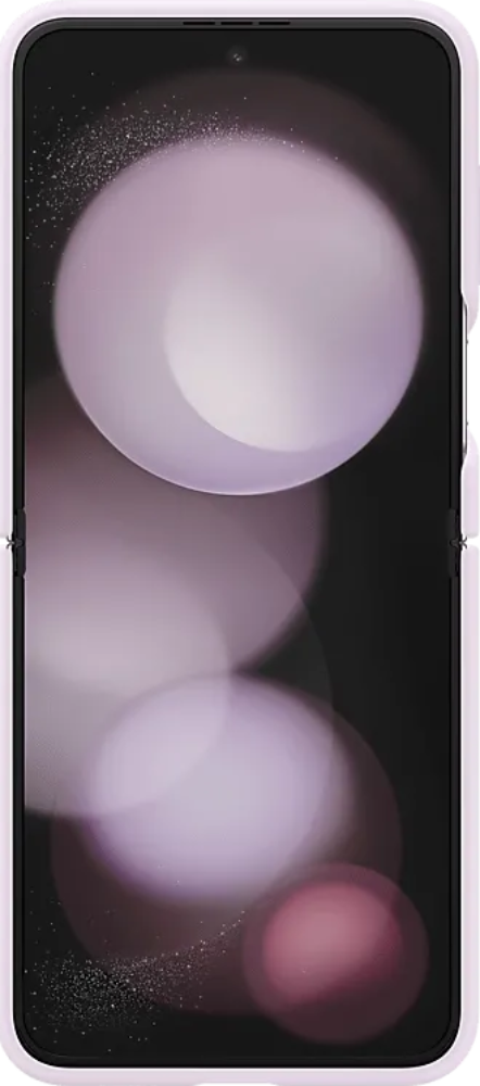 

Чехол-накладка Samsung, Silicone Case with Ring для Galaxy Z Flip5 Лавандовый (EF-PF731TVEGRU)