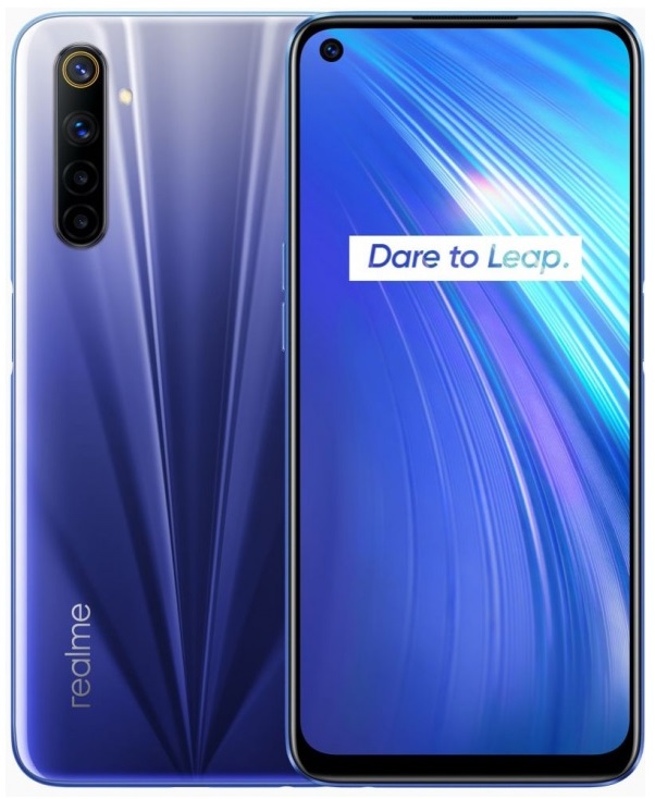 

Смартфон Realme, 6 4/128Gb Comet Blue