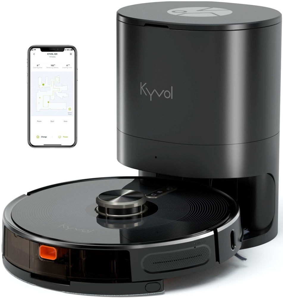 

Робот-пылесос Kyvol, Robot VC Cybovac S31 LDS Черный