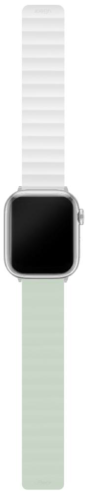 Ремешок для умных часов uBear Mode для Apple Watch 38|40|41 mm силиконовый Шалфей/Бежевый (WB13SB01SM-AW) 0400-2383 Mode для Apple Watch 38|40|41 mm силиконовый Шалфей/Бежевый (WB13SB01SM-AW) - фото 3