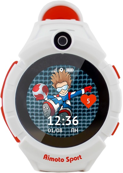 Детские часы Кнопка Жизни Aimoto Sport Red 0200-1698 - фото 4