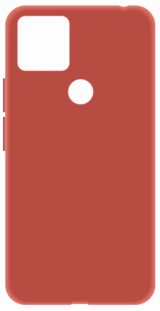 Клип-кейс LuxCase Realme C25s Red матовый чехол heart для realme c25 c25s рилми с25 с25с с 3d эффектом красный