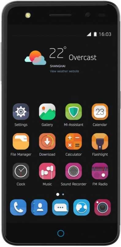 

Смартфон ZTE