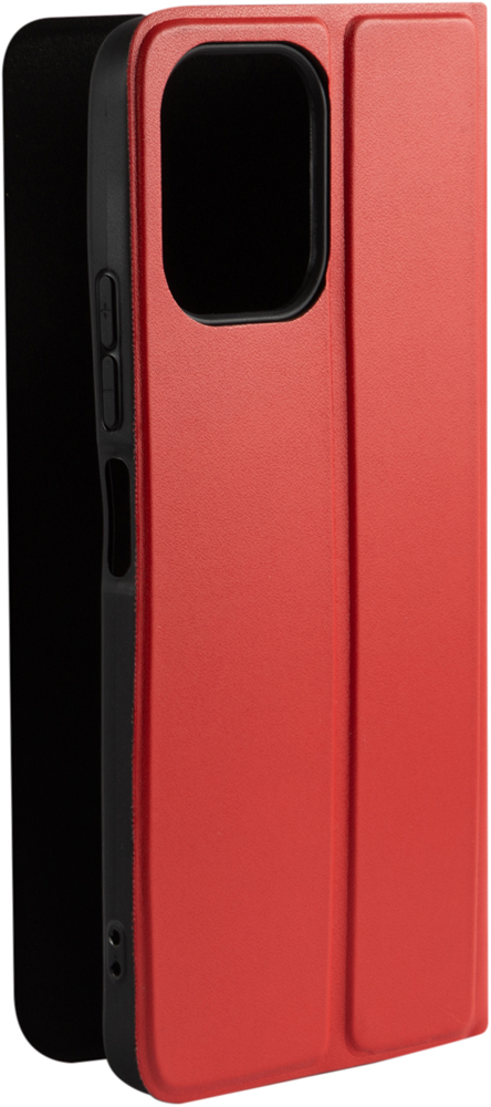 Чехол-книжка RedLine для Xiaomi Redmi 12 Красный 0314-0034 - фото 4