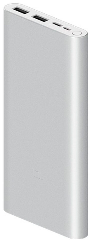 Внешний аккумулятор Xiaomi Mi Power 3 10000mAh 18W Fast Charge Silver (VXN4273GL) 0301-0642 Mi Power 3 10000mAh 18W Fast Charge Silver (VXN4273GL) - фото 2