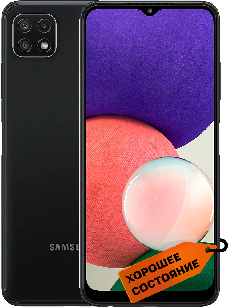 

Смартфон Samsung, Galaxy A22s 4/64Gb Серый «Хорошее состояние»