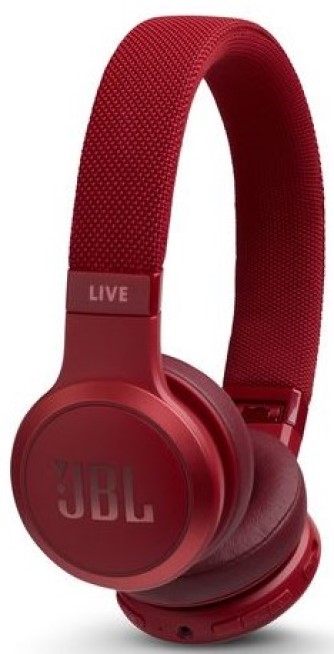 

Наушники JBL, Bluetooth LIVE400BTBLK накладные Red