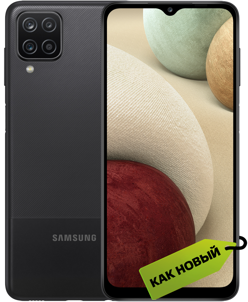 

Смартфон Samsung, A127 Galaxy A12 3/32Gb MTS Launcher Черный «Как новый»