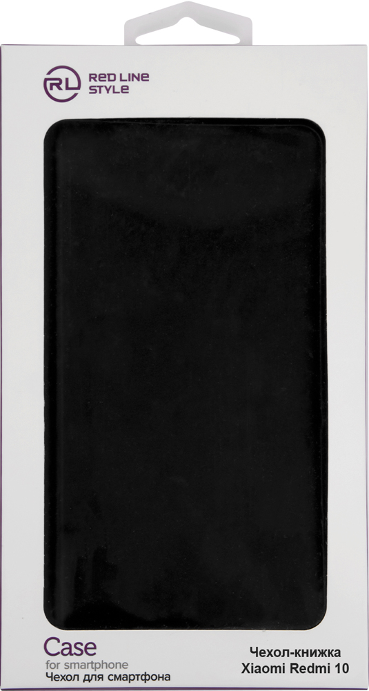 Чехол-книжка RedLine Unit NEW Xiaomi Redmi 10 Black 0313-9186 - фото 4