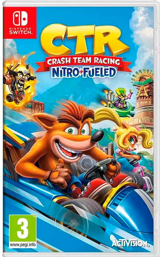 Игра Nintendo Switch Crash Team Racing Nitro-Fueled английская версия 0206-0107 - фото 1