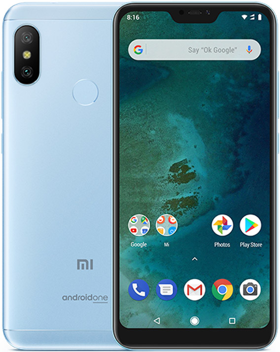 

Смартфон Xiaomi, Mi A2 Lite 3/32Gb Blue