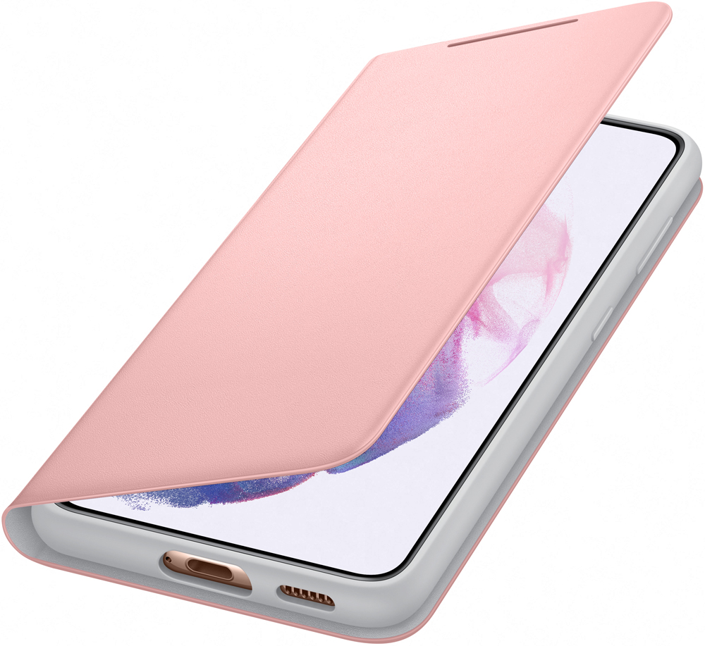 Чехол-книжка Samsung Galaxy S21 Smart LED View Cover Pink (EF-NG991PPEGRU) 0313-8864 Galaxy S21 Smart LED View Cover Pink (EF-NG991PPEGRU) - фото 3