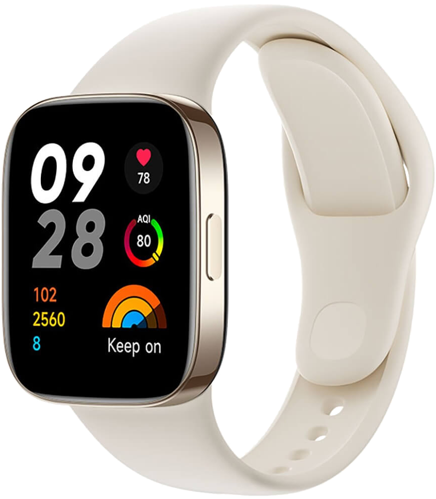 Часы Xiaomi Redmi Watch 3 Бежевые