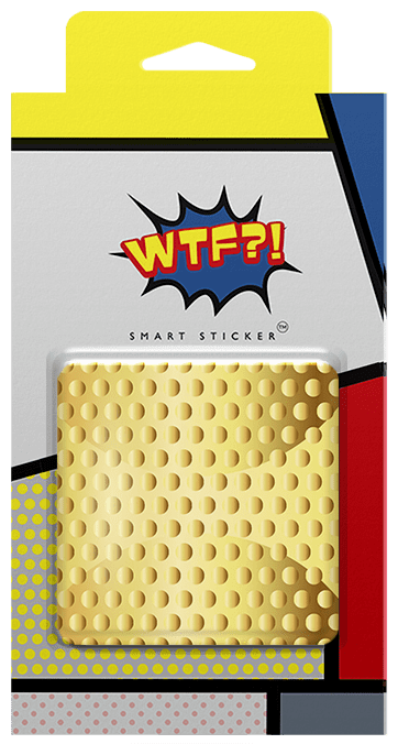 Держатель наклейка WTF Smart Sticker универсальный Gold (7.90) 7000-0344 Smart Sticker универсальный Gold (7.90) - фото 3