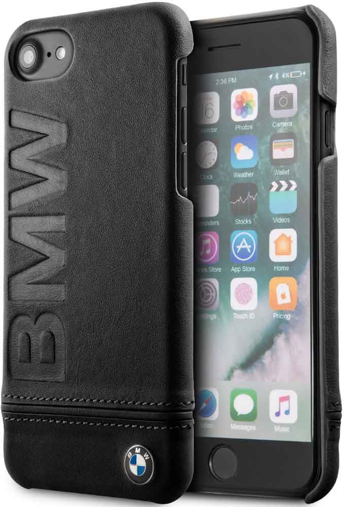 

Клип-кейс BMW iPhone 7/8 кожа Black, iPhone 7/8 кожа Black