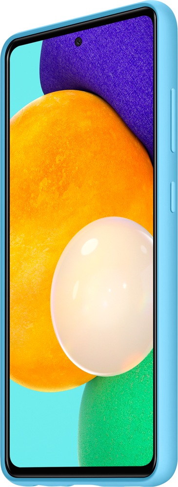Клип-кейс Samsung Galaxy A52 Silicone Cover Blue (EF-PA525TLEGRU) 0313-8882 Galaxy A52 Silicone Cover Blue (EF-PA525TLEGRU) - фото 7
