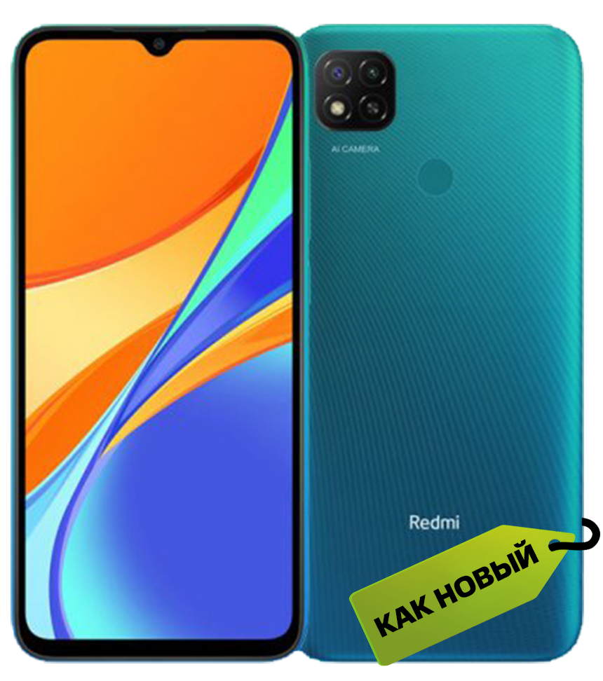 

Смартфон Xiaomi, Redmi 9C 4/128Gb Green "Как новый"