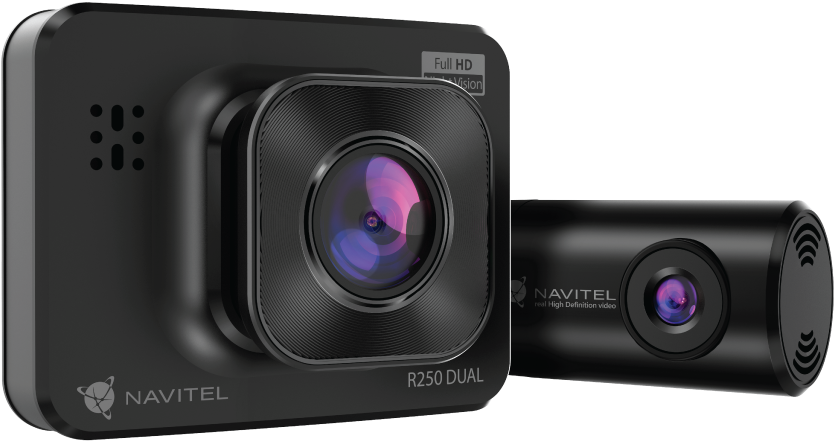 Видеорегистратор Navitel R250 Dual Black 0207-0302 - фото 1