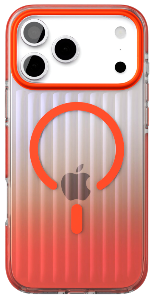 

Чехол-накладка VLP, Pulse Case с MagSafe для iPhone 17 ProMax Оранжевый