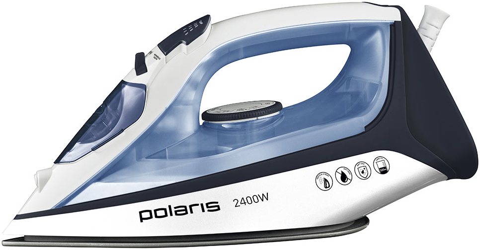 Утюг Polaris PIR 2483K Белый/Синий 7000-5186 PIR 2483K Белый/Синий - фото 2