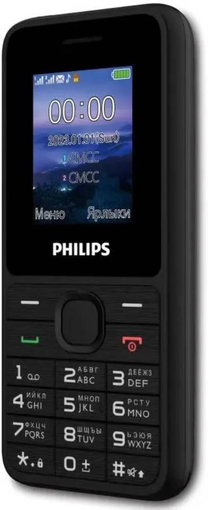 Мобильный телефон Philips Xenium E2125 Черный 3100-1404 - фото 4