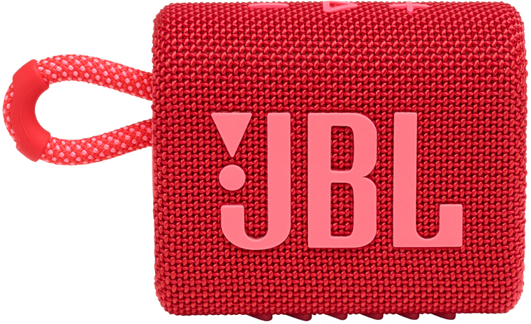Портативная акустическая система JBL GO 3 Red 0406-1305 - фото 2