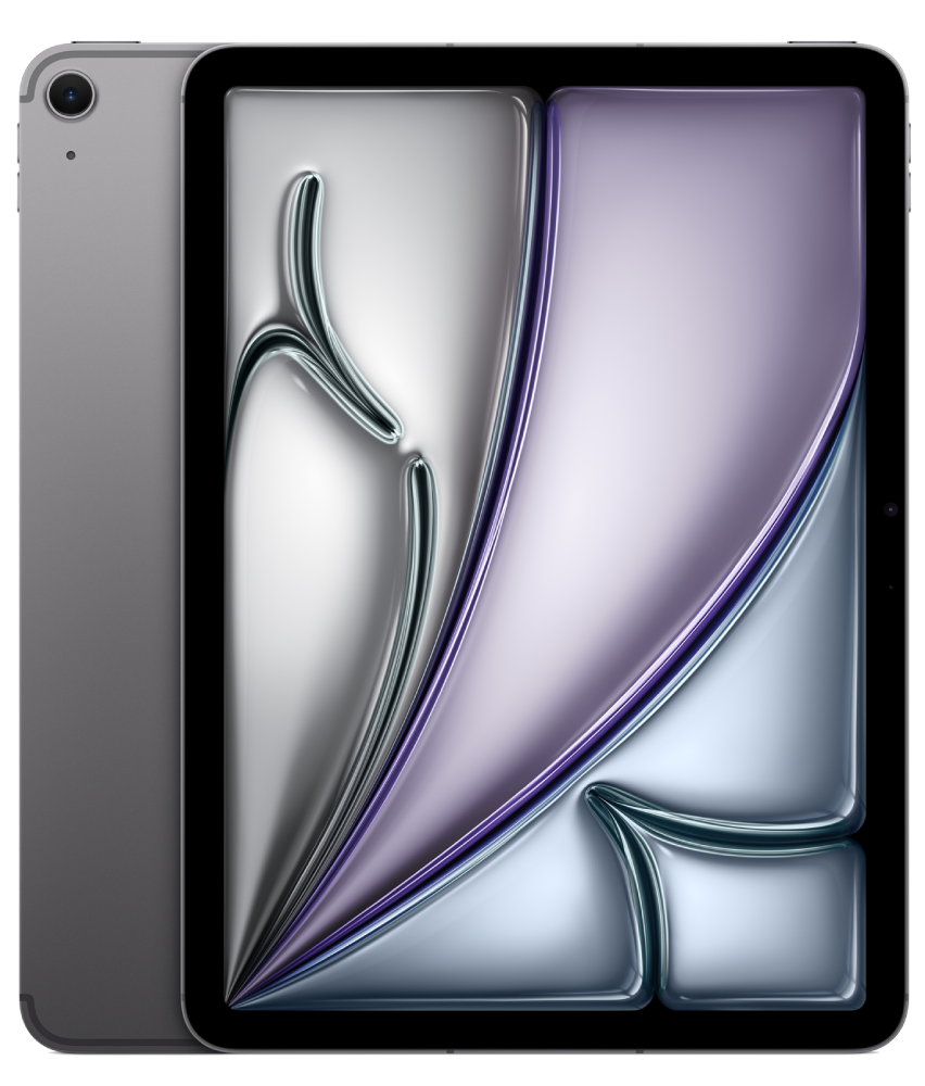 

Планшет Apple, iPad Air 2024 11" 256 Гб Cellular Серый космос (MUXH3)