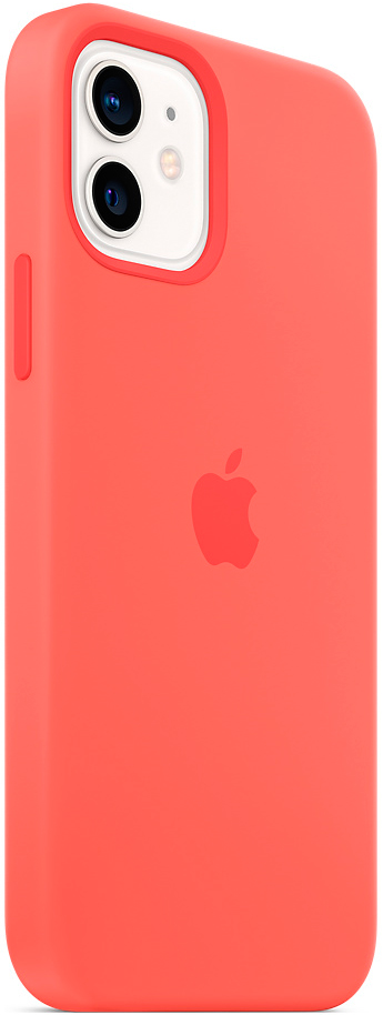 Клип-кейс Apple iPhone 12/12 Pro MagSafe силиконовый Розовый цитрус (MHL03ZE/A) 0313-8769 MHL03ZE/A iPhone 12/12 Pro MagSafe силиконовый Розовый цитрус (MHL03ZE/A) iPhone 12, iPhone 12 Pro - фото 3
