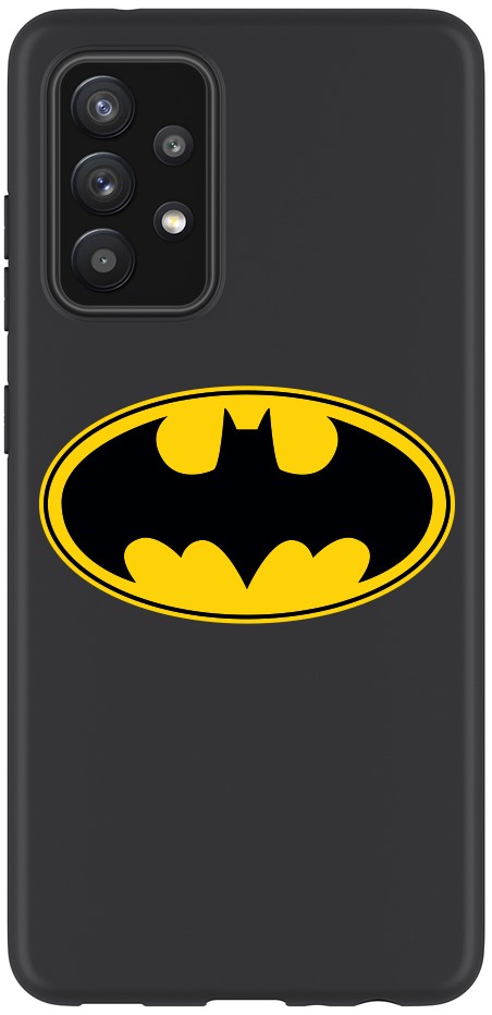 Клип-кейс Deppa Samsung Galaxy A52 DC Comics Batman 11 logo чехол для samsung a52 a12 кожаный флип кошелек чехол для телефона чехол для samsung galaxy a52 a72 a12 a32 a22 a51 a71 a21s чехол оболочка