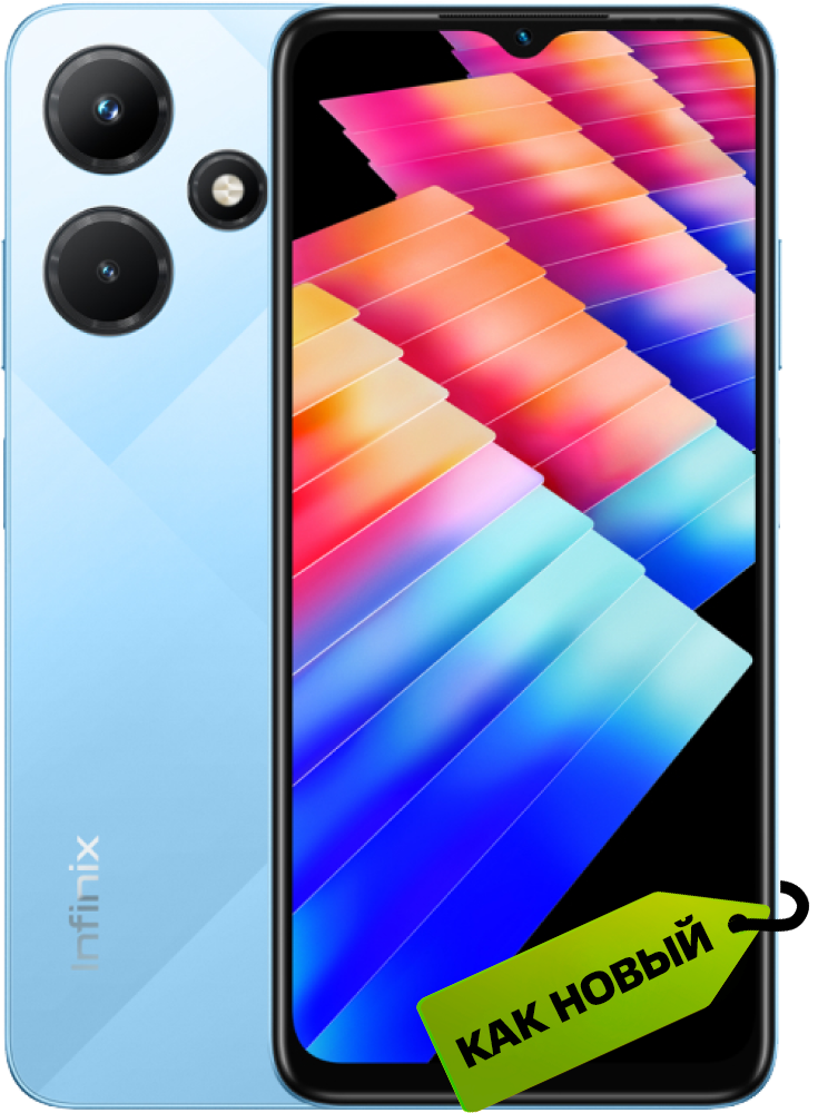 

Смартфон Infinix, HOT 30i 8/128 Гб Голубой «Как новый»
