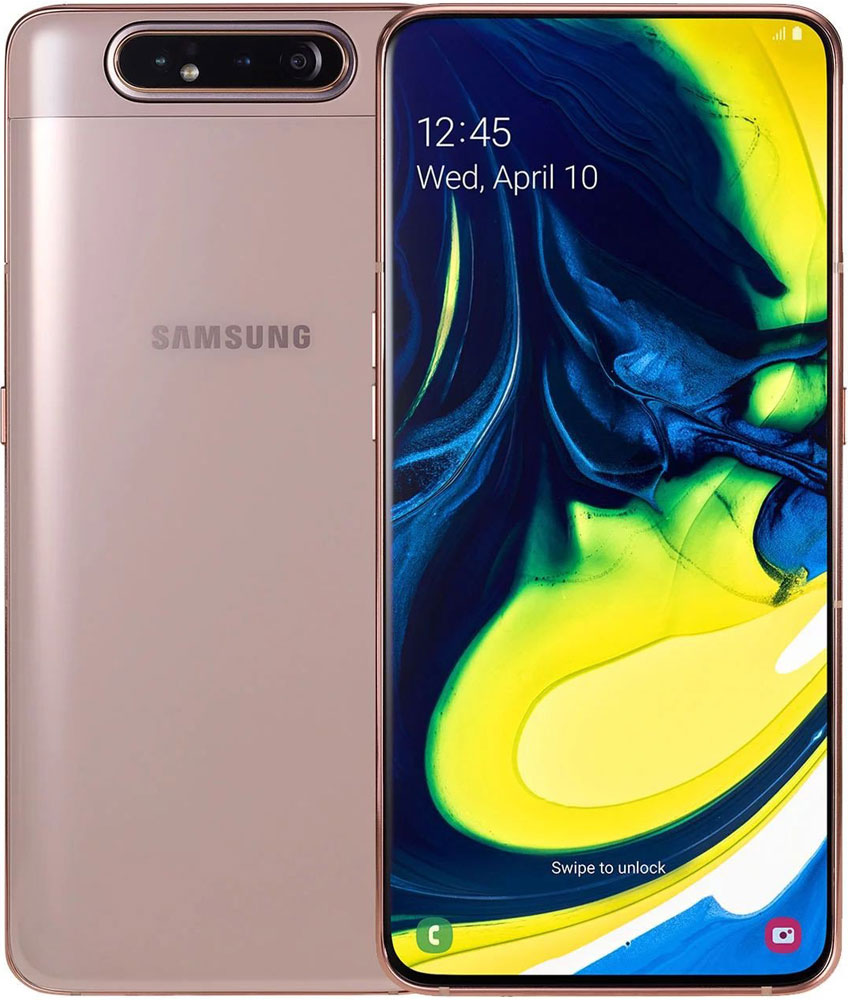 

Смартфон Samsung, A805 Galaxy A80 8/128 Gold