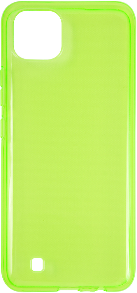 Клип-кейс RedLine iBox Crystal Realme C11 2021 неоновый Green силиконовый чехол москва 1 на realme c11 2021 реалми c11 2021
