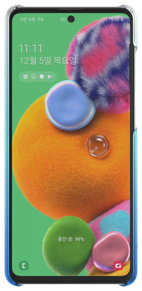 Клип-кейс WITS Samsung Galaxy A71 Gradation прозрачный Blue (GP-FPA715WSBLR) 0313-8381 Samsung Galaxy A71 Gradation прозрачный Blue (GP-FPA715WSBLR) - фото 3