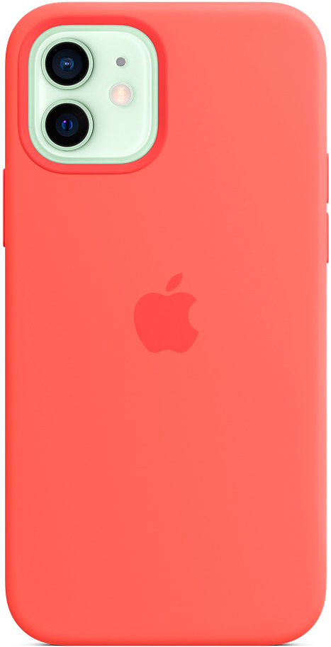 Клип-кейс Apple iPhone 12/12 Pro MagSafe силиконовый Розовый цитрус (MHL03ZE/A) 0313-8769 MHL03ZE/A iPhone 12/12 Pro MagSafe силиконовый Розовый цитрус (MHL03ZE/A) iPhone 12, iPhone 12 Pro - фото 1