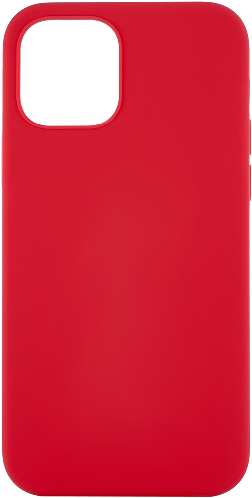 Клип-кейс uBear iPhone 12 Pro Max liquid силикон Red 0313-8716 - фото 4
