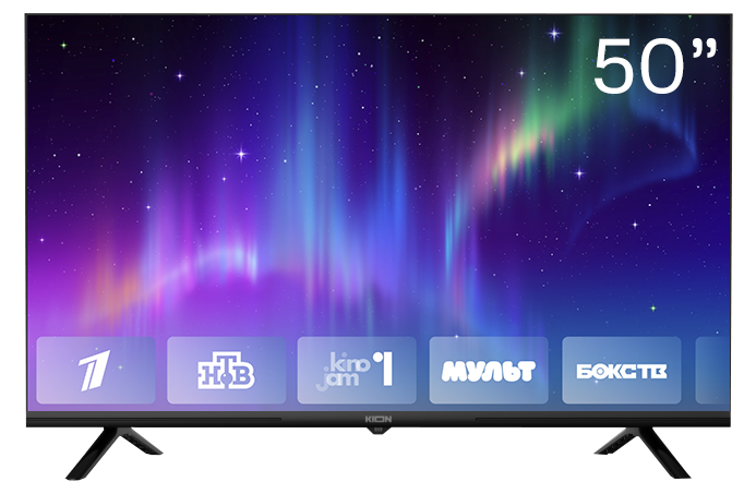 Телевизор KION Smart TV операционная система uncom os на флеш носителе v1 5