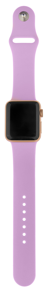 Ремешок для умных часов InterStep Sport Apple Watch 38/40мм силиконовый Purple 0400-1732 Sport Apple Watch 38/40мм силиконовый Purple - фото 3