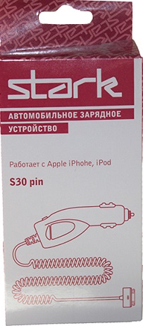 

АЗУ Stark, iPhone/iPod white