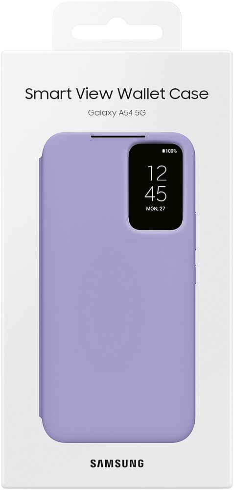 Чехол-книжка Samsung Galaxy A54 Smart View Wallet Case Сине-голубой 0319-1022 EF-ZA546CVEGRU - фото 6