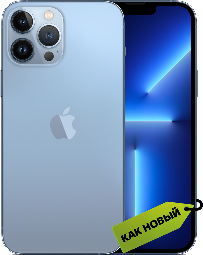 

Смартфон Apple, iPhone 13 Pro Max 256 Гб Небесно-голубой «Как новый»