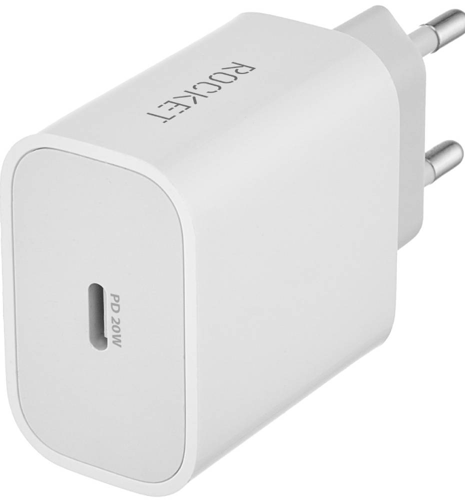 СЗУ Rocket Space Combo USB-C 20W+USB-C-USB-C Белое 0303-0754 Space Combo USB-C 20W+USB-C-USB-C Белое - фото 2